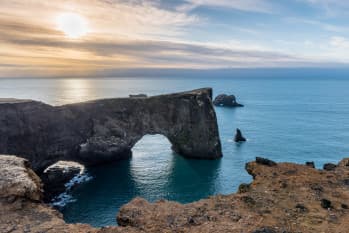 The Dyrhólaey Arch