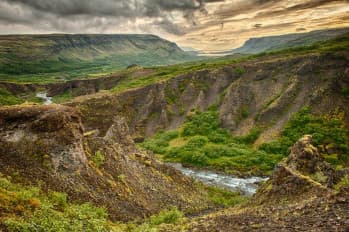 The Glymur Waterfall