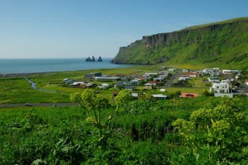 The Vík í Myrdal area