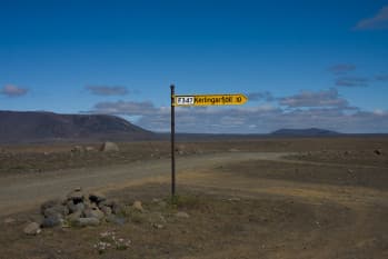 Kjölur : the F35 track