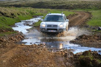 Driving in Iceland