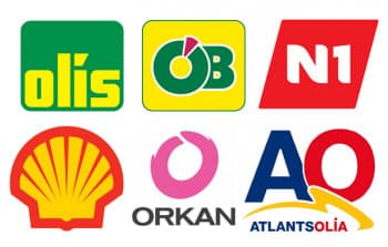 Interactive Map of Gas Stations in Iceland