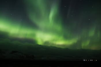 Snaefellsnes auroras