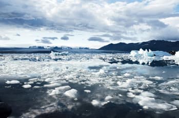 The Fjallsárlón Glacier Lagoon