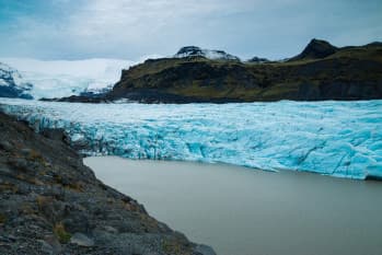 Svínafellsjökull glacier