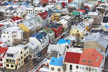 Towns and regions in Iceland