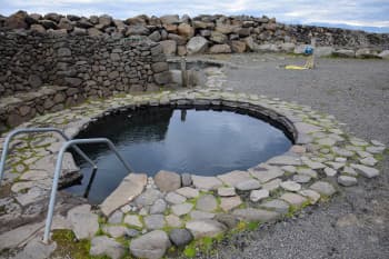 The Grettislaug Hot Springs