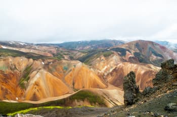 Bláhnúkur and Landmannalaugar