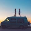 Van in Iceland