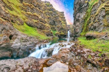 The Kolugljúfur Canyon