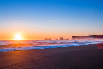 The Midnight Sun in Iceland