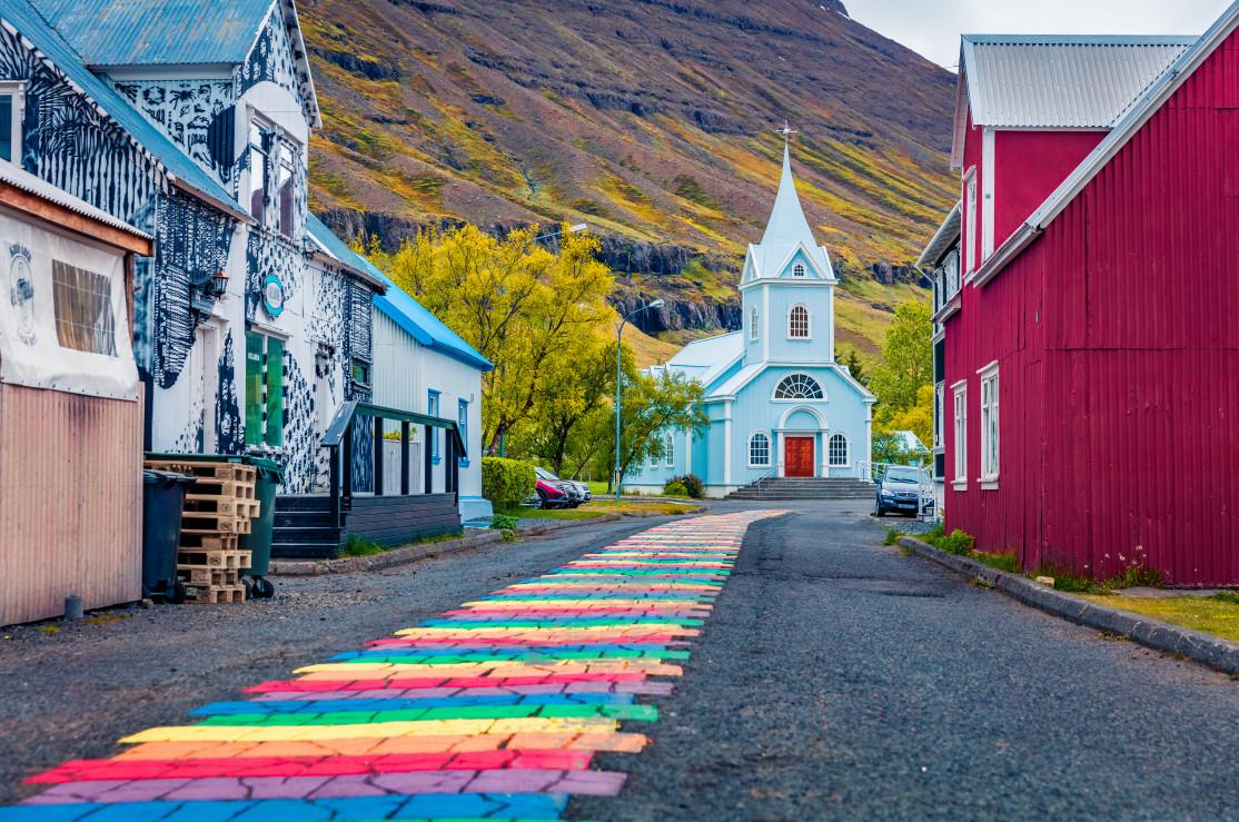 Seyðisfjörður Village and its Fjord