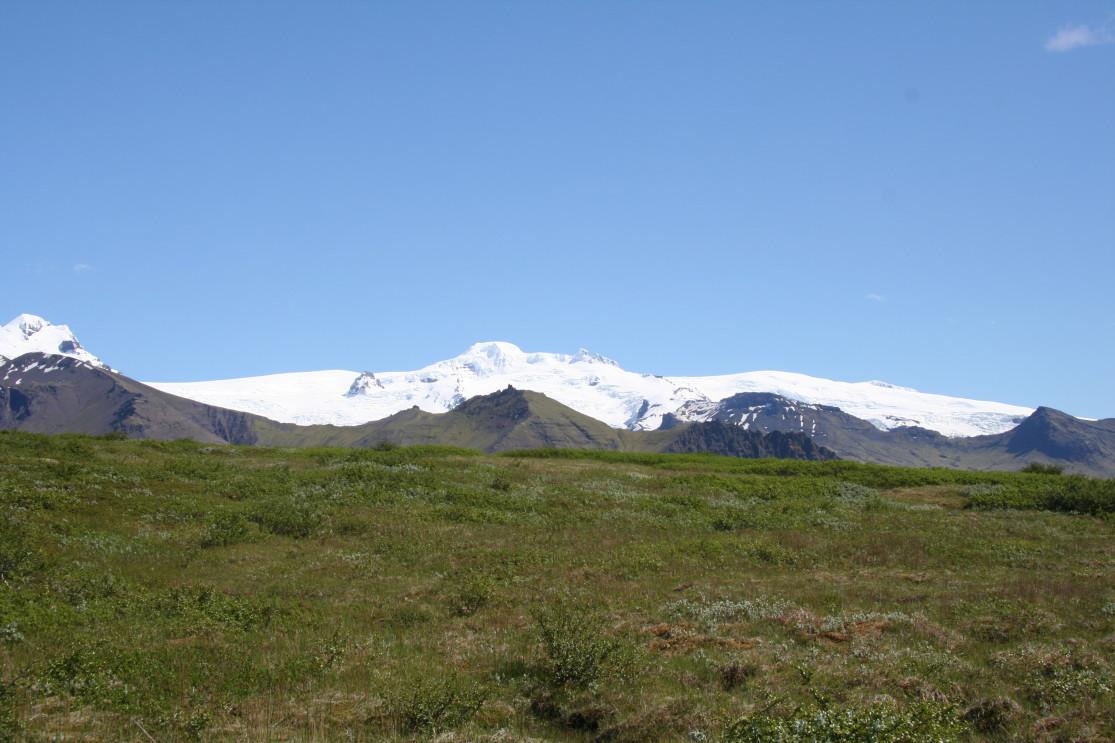 The Kristinartindar Hiking Trail in Skaftafell