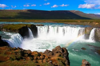 Goðafoss waterfall