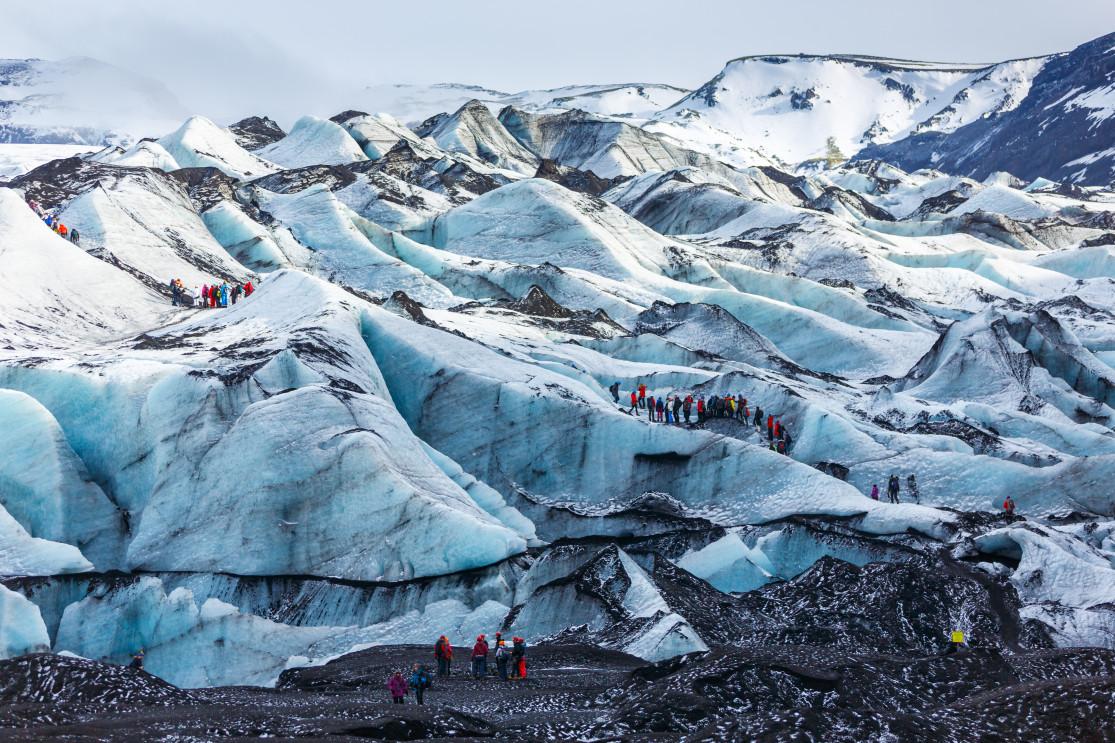 The Sólheimajökull Glacier