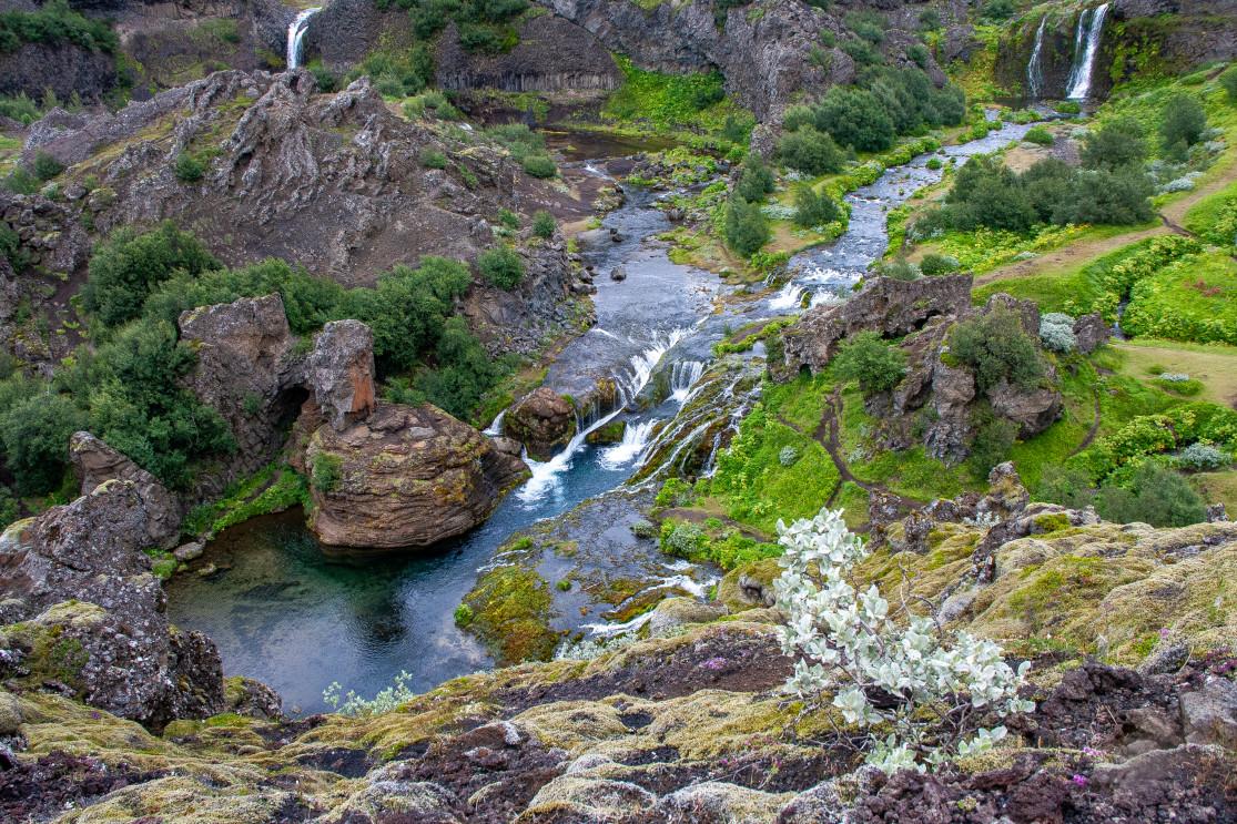 Gjáin: An Oasis in the Þjórsárdalur Valley